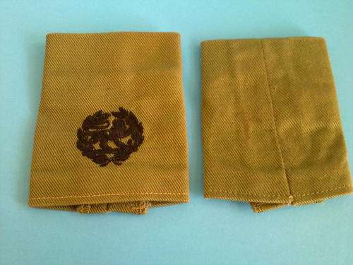 RHODESIAN ARMY MAJOR EPAULETTE (PAIR)